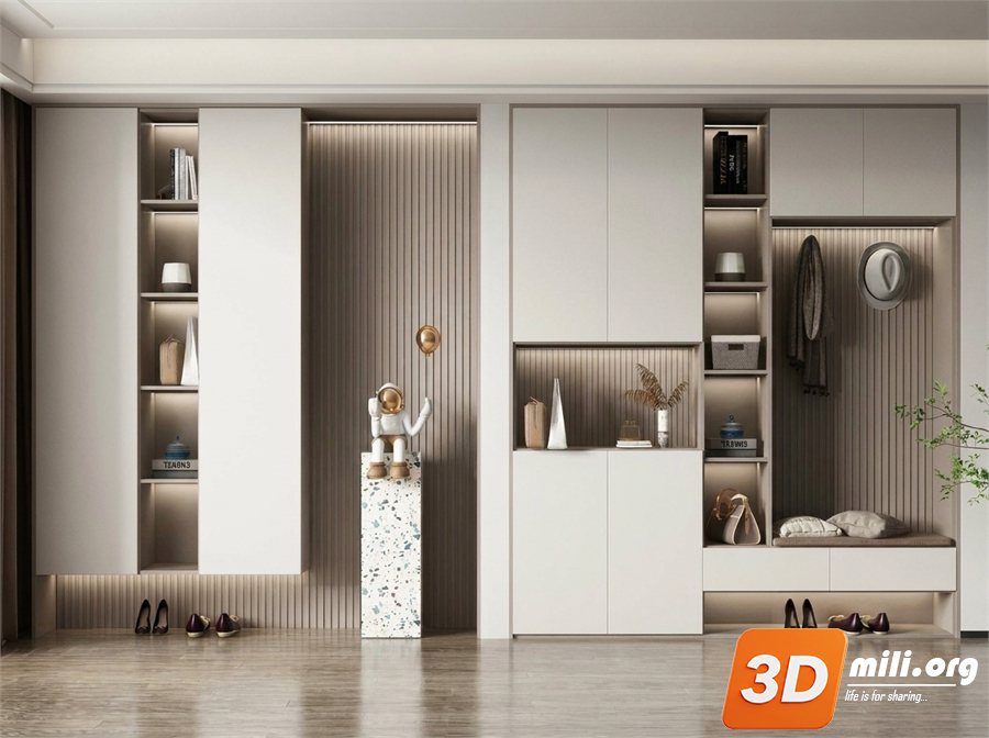 Shoe cabinet Skp Files